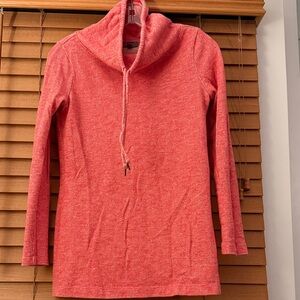 Talbots Coral Cowl Neck Sweater